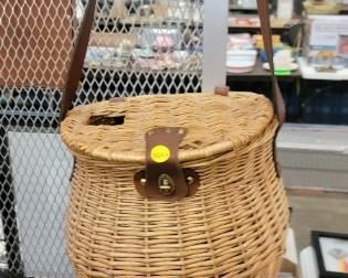 VINTAGE CREEL BASKET 