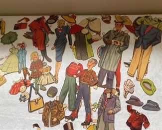 paper dolls - Dagwood and Blondie