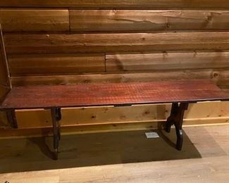 Antique wood Bench