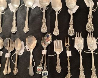 Silverplate and sterling selections