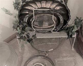 Silverplate trays