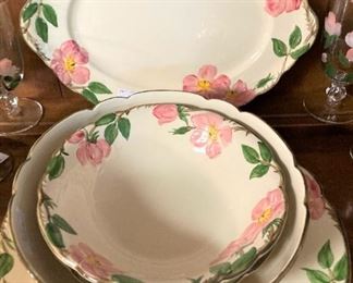 Franciscan Desert Rose pottery