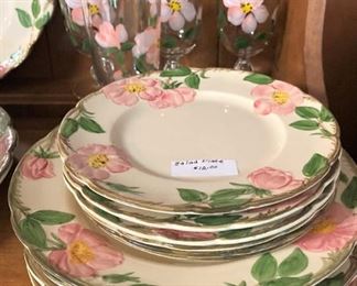 Franciscan Desert Rose pottery