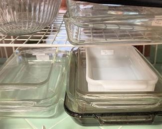 Pyrex casserole dishes