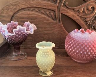 Fenton hobnail selections
