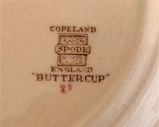 Spode "Buttercup"
