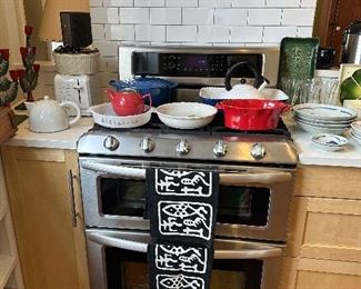 Tea pots kitchen utensils.