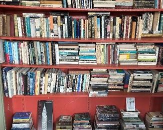 Books, books, books, books, books, books, books, books, books! Hardback books, soft, cover books, coffee table books, Chicago books.