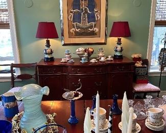 Grand Antique Ancestral portrait, mid 19th century, hand painted watercolor on paper, professionally framed.