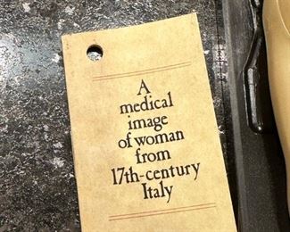 1970's Replica of 17th Century Medical Woman Figure