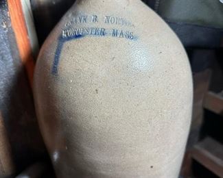 FRANK B NORTON Stoneware Jug