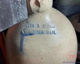 FRANK B NORTON Stoneware Jug