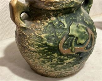 1920's Antique ROSEVILLE Imperial I Handled Vase