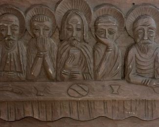 Hand Carved "Last Supper"