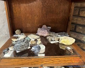 Geological Collection of Minerals, Crystals, Rocks