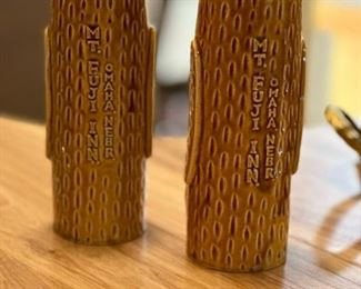 MT FUJI INN Omaha Tiki Glasses