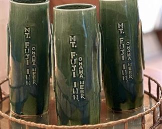 MT FUJI INN Omaha Tiki Glasses