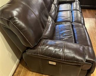 Powered Recliners Leather Sofa