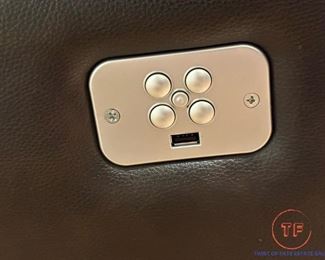 Powered Recliners Leather Sofa