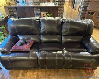 Powered Recliners Leather Sofa