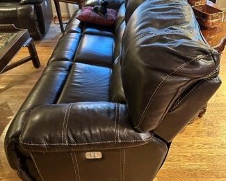 Powered Recliners Leather Sofa