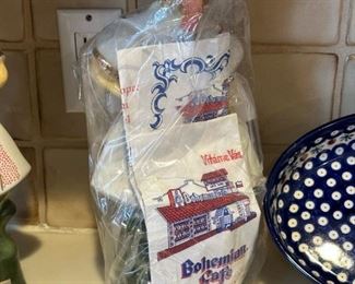 BOHEMIAN CAFE OMAHA Sealed Jim Beam Bohemian Girl Decanter(s) - BRAND NEW