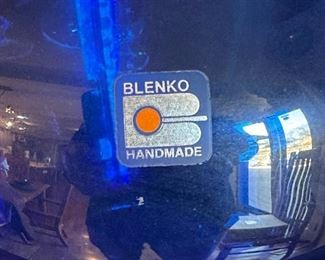 Vintage BLENKO Cobalt Blue Vase