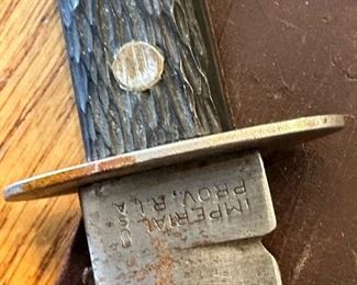 Vintage Knives with Sheaths (IMPERIAL and KJ ERIKSSON MORA)