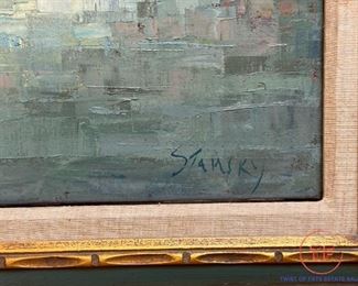 Original Oil on Canvas by DAVID STANSKY