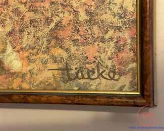 Original Oil on Canvas by WILLIAM TACKE