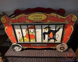 1950's Circus Wagon Toy Chest