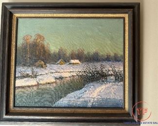 Original Oil on Canvas by WIKTOR KORECKI