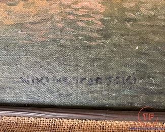 Original Oil on Canvas by WIKTOR KORECKI