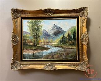 Original Oil on Canvas by OSCAR SORMANI