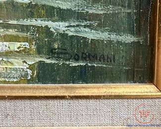 Original Oil on Canvas by OSCAR SORMANI