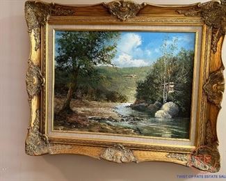 Original Oil on Canvas by OSCAR SORMANI