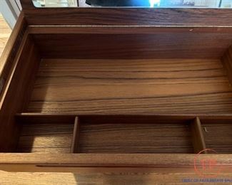 MCM Teak Dresser / Vanity Combo by NILS JONSSON for TORRING MOBELFABRIK