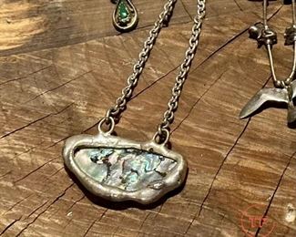 DANSK SMYKKEKUNST DS Denmark Sterling Silver MCM Necklace 
