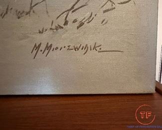 Original Oil on Canvas by MARIUSZ MIERZEJEWSKI