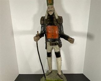 Schneeberger Bergman Candlestick Wood Figure