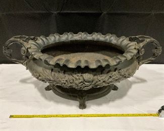 19th Century Cast Iron French Jardiniere - 