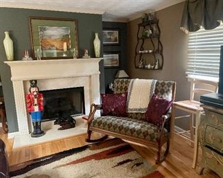 Very unique, gooseneck double rocker!