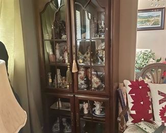 Beautiful display case with interior light