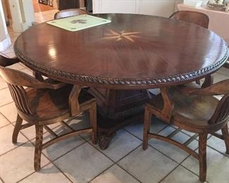 Dining table & chairs