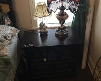 End table & lamps