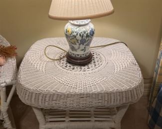 Wicker table