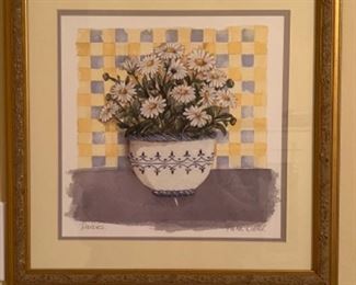 Fiona Butler Art Print Daisies