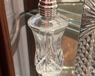 Large Glass Salt and Pepper Shakers