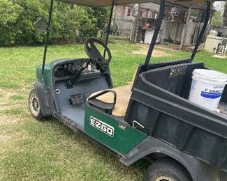 Golf cart works great, batteries in very good condition … fun  golf cart 