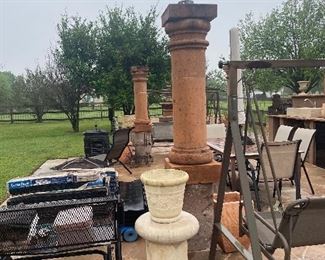 tons of columns, solid, travertine alabaster, sandstone, and more!!! ,  